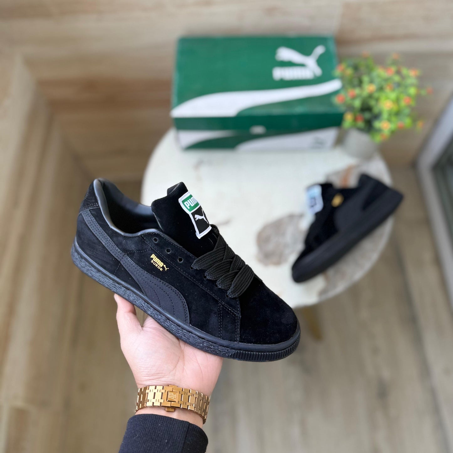 Puma suede classic black