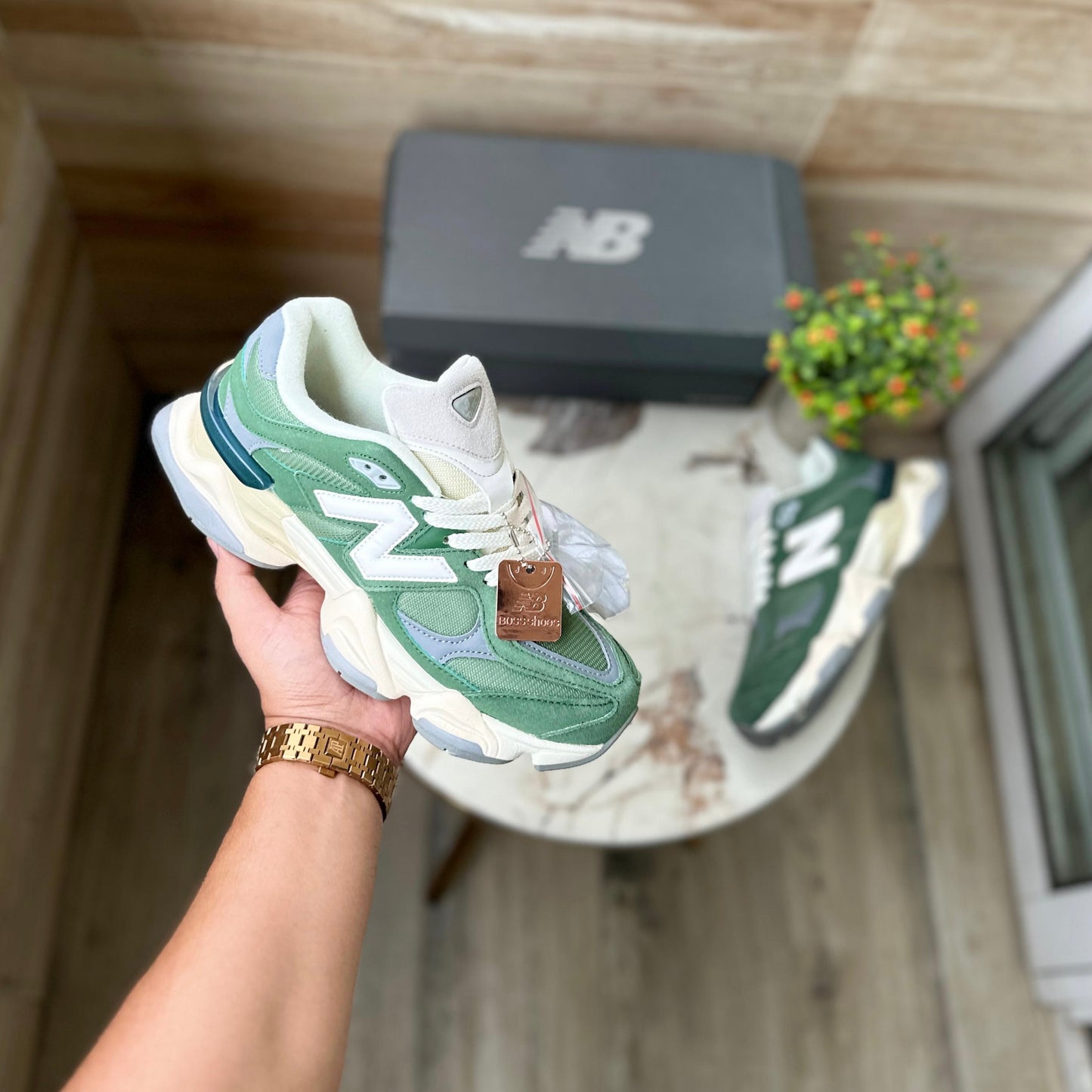 NEW BALANCE 9060 NORI GREEN