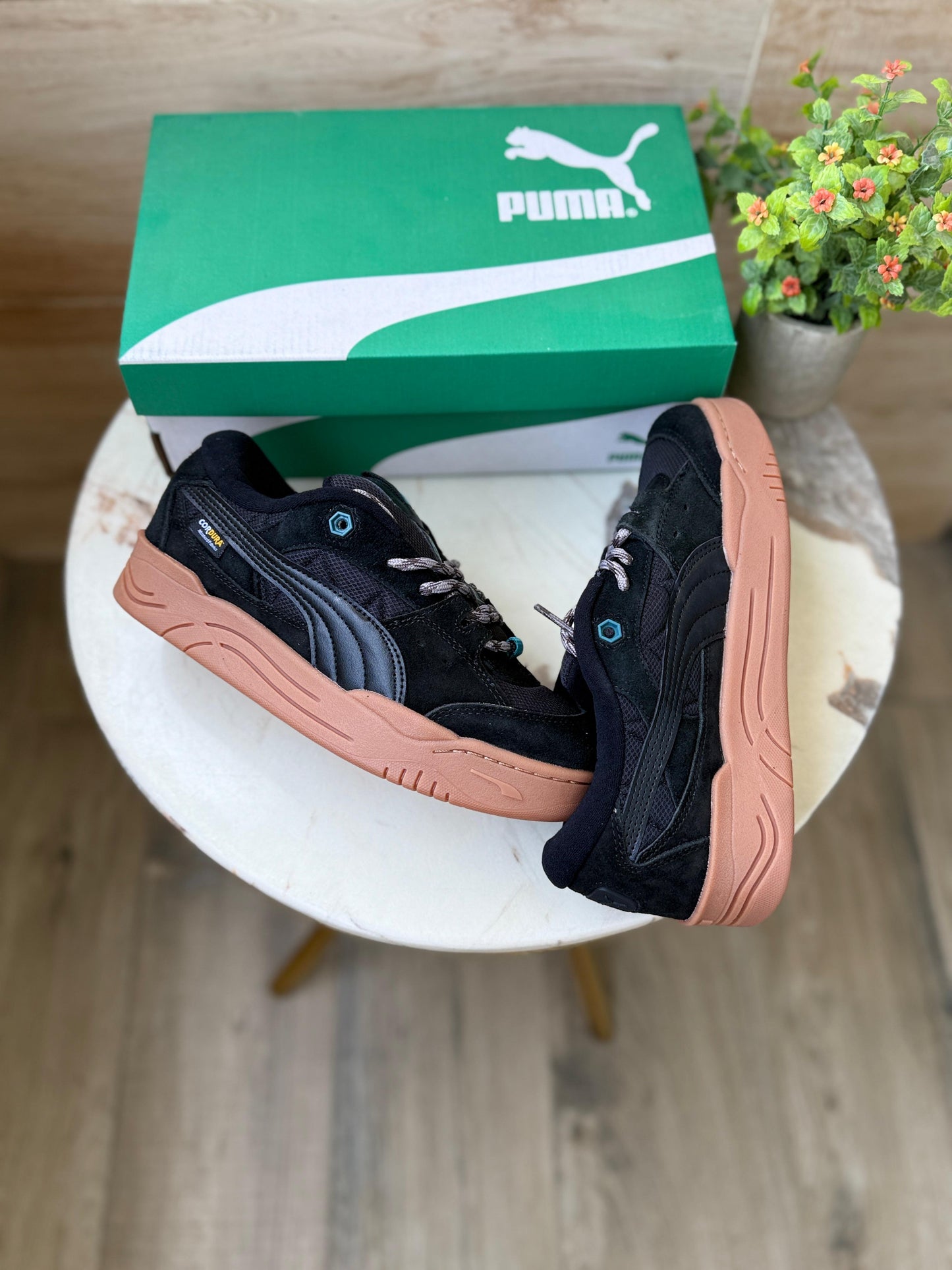 PUMA SUEDE 180 BLACK BROWN