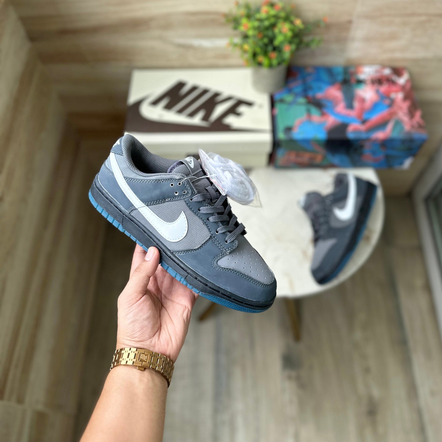 NIKE SB DUNK LOW ANTHRACITE