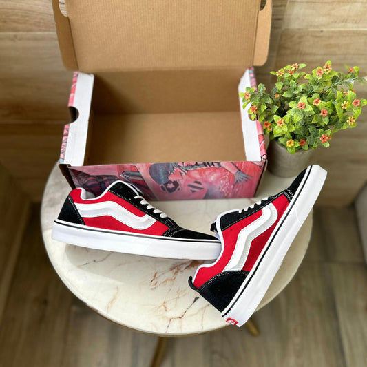 VANS OLD SKOOL KNU BLACK RED