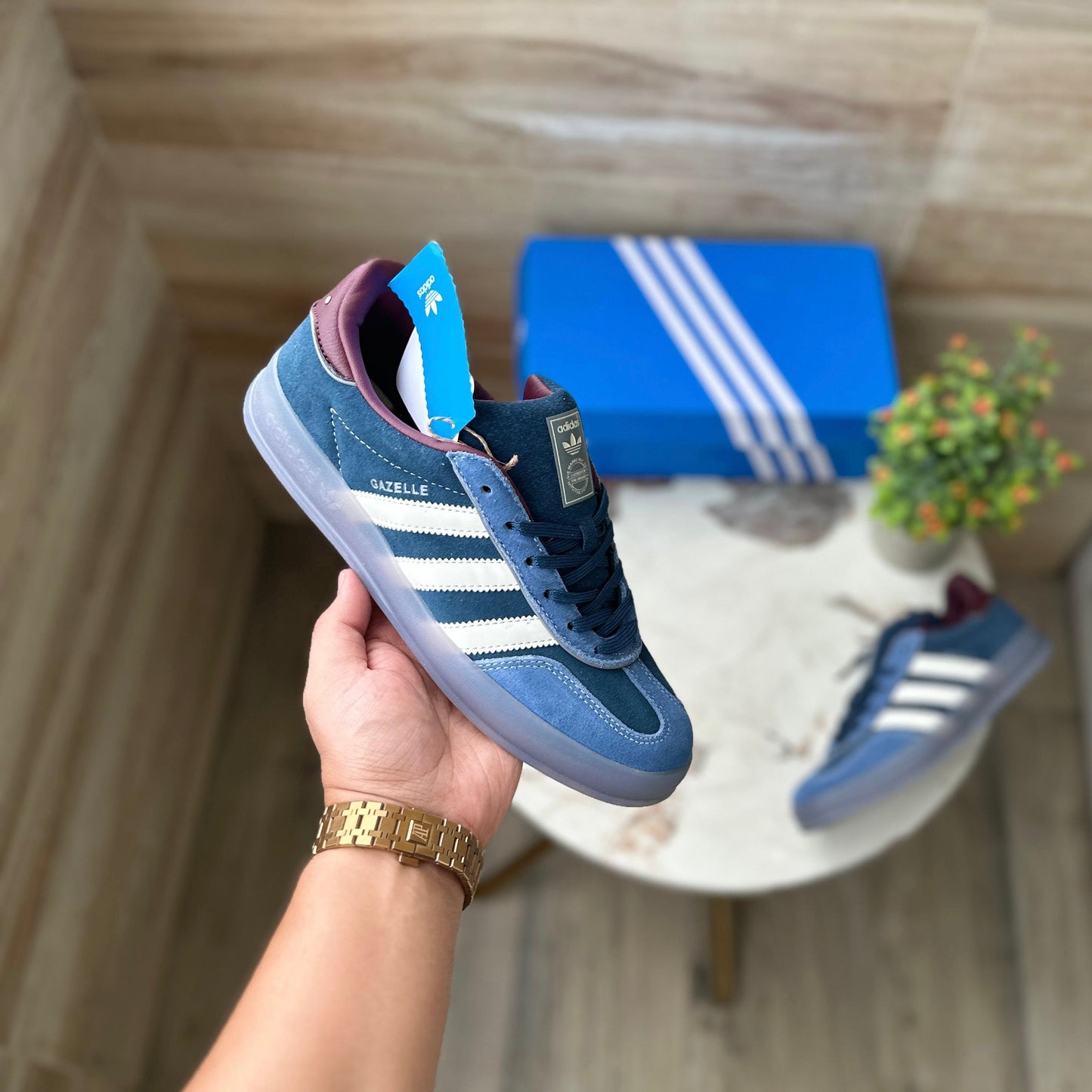 ADIDAS GAZELLE INDOOR NAVY