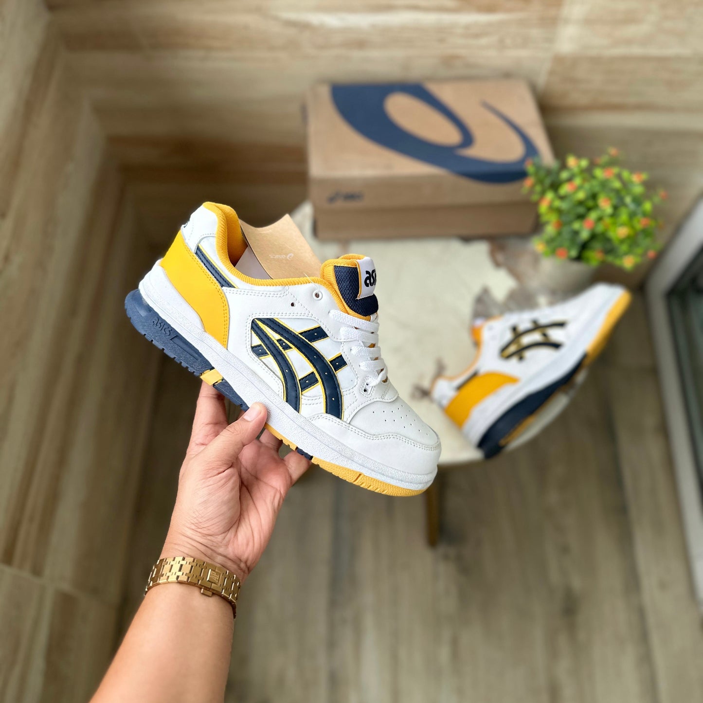 ASICS EX-89 WHITE PURPLE