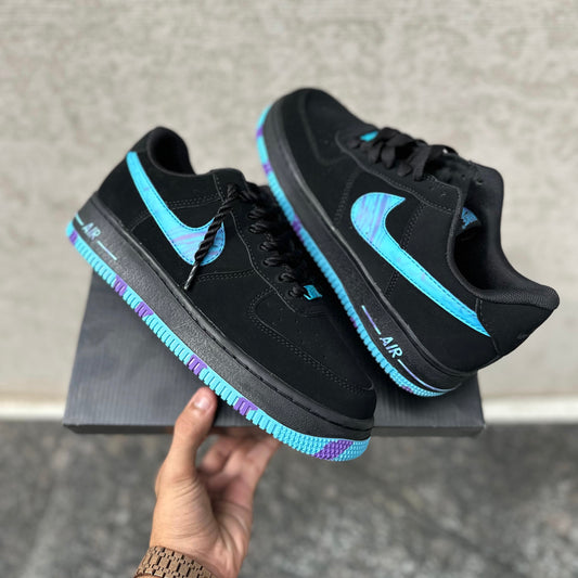 NIKE AIRFORCE 1 MARBLED SWOOSH