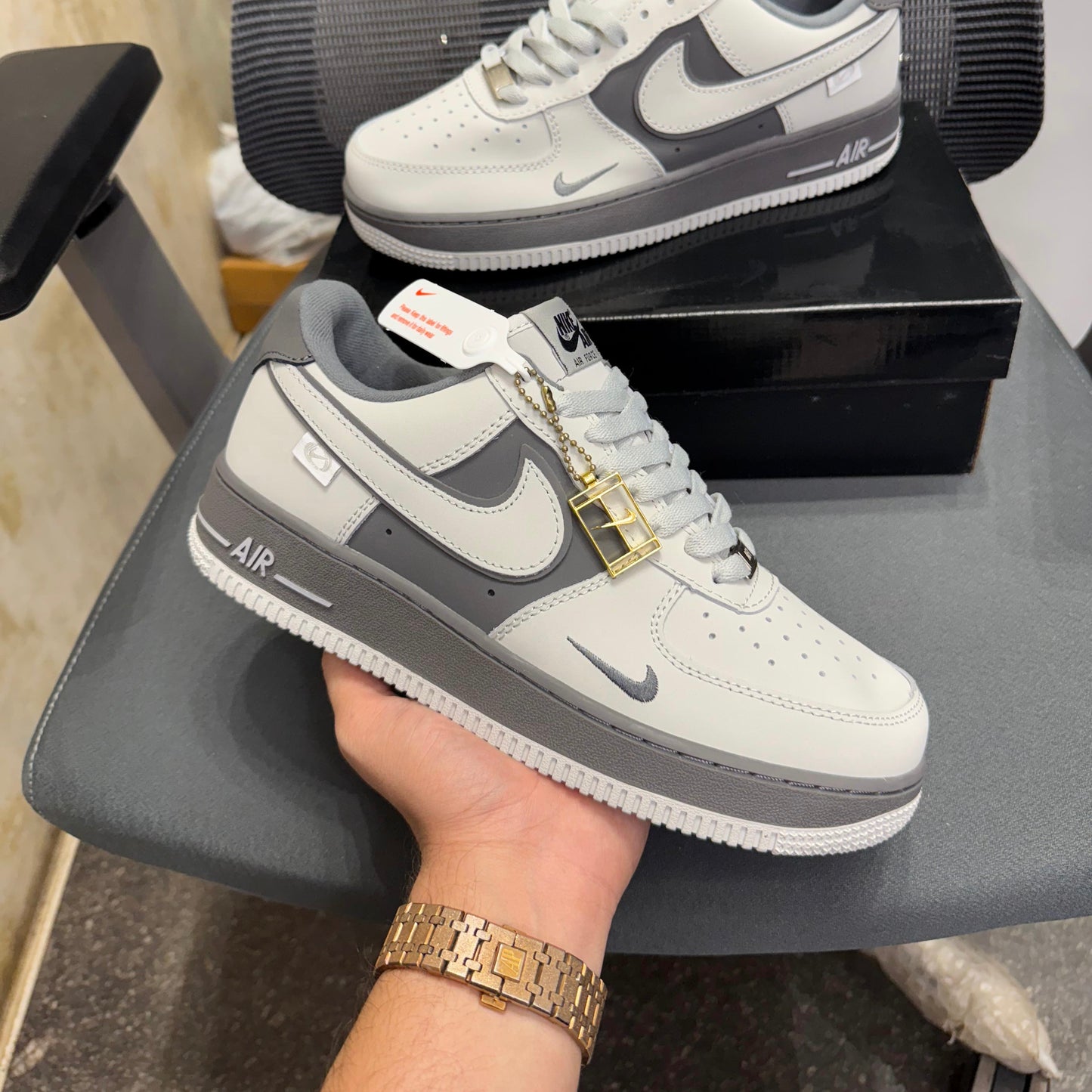 NIKE AIRFORCE ONE EPIC GREY