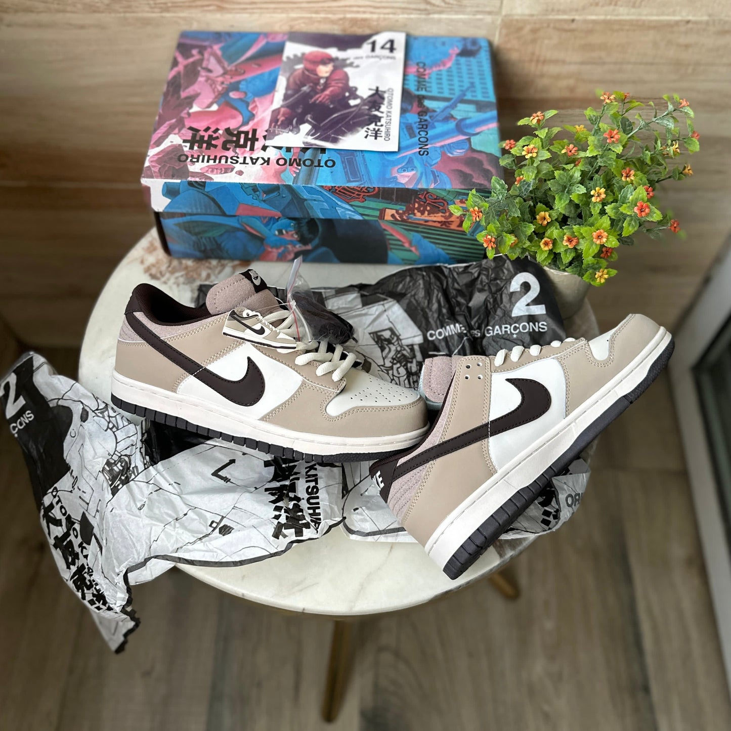 NIKE SB DUNK LOW X OTOMO KATSUHIRO STEAMBOY OST BROWN