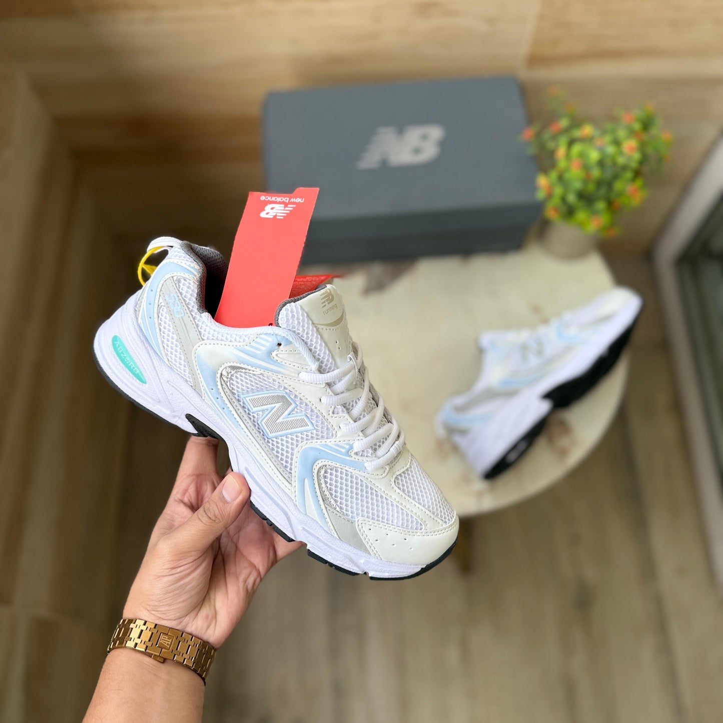 New balance 530 chrome blue