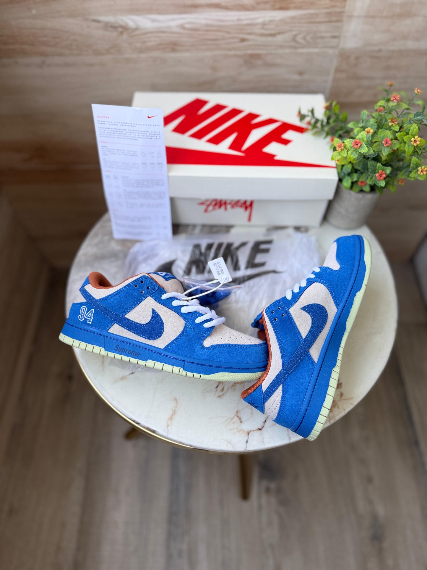 Nike sb dunk supreme 94 blue 2025