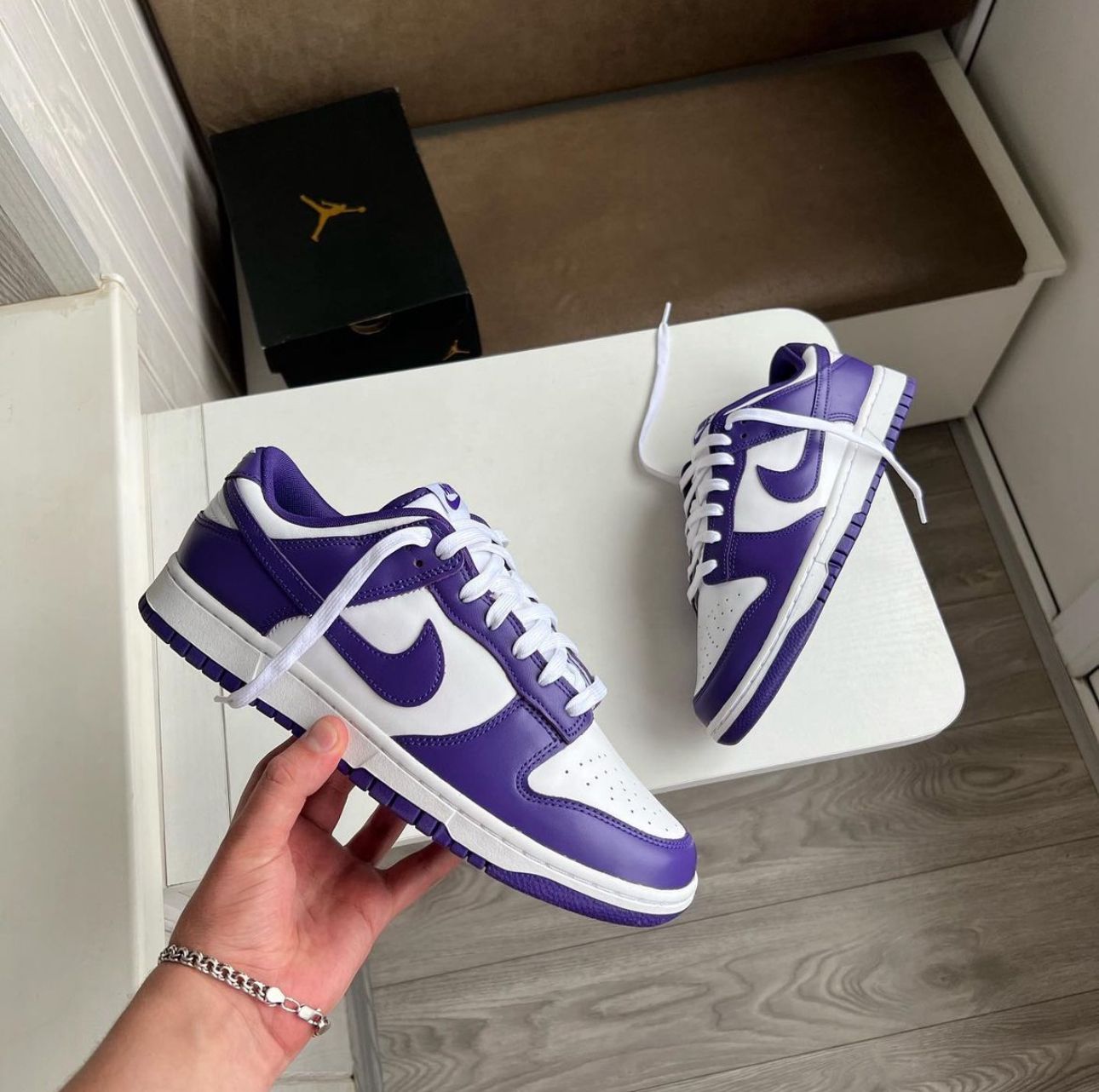 NIKE SB DUNK LOW COURT PURPLE