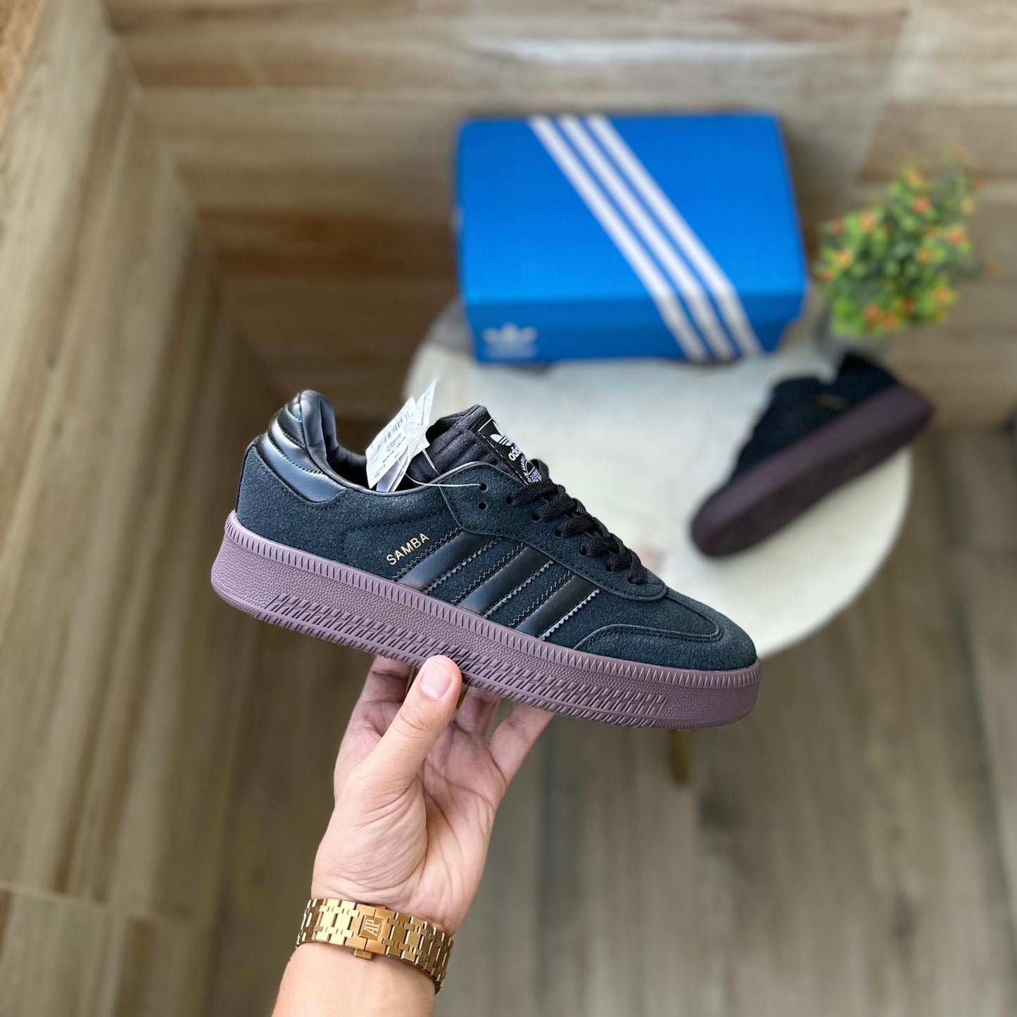 ADIDAS ORGINALS SAMBA XLG CORE BLACK