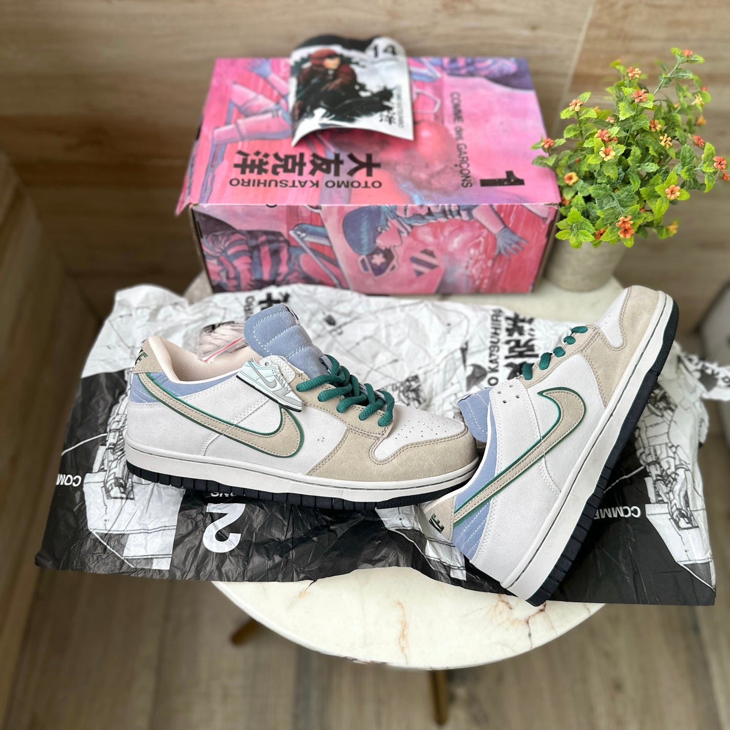 NIKE SB DUNK LOW X OTOMO KOTSUHIRO GREY BLUE