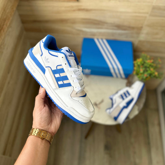 ADIDAS FORUM EXHIBIT LOW ANGLE 2023 UNIVERSITY BLUE EDITION