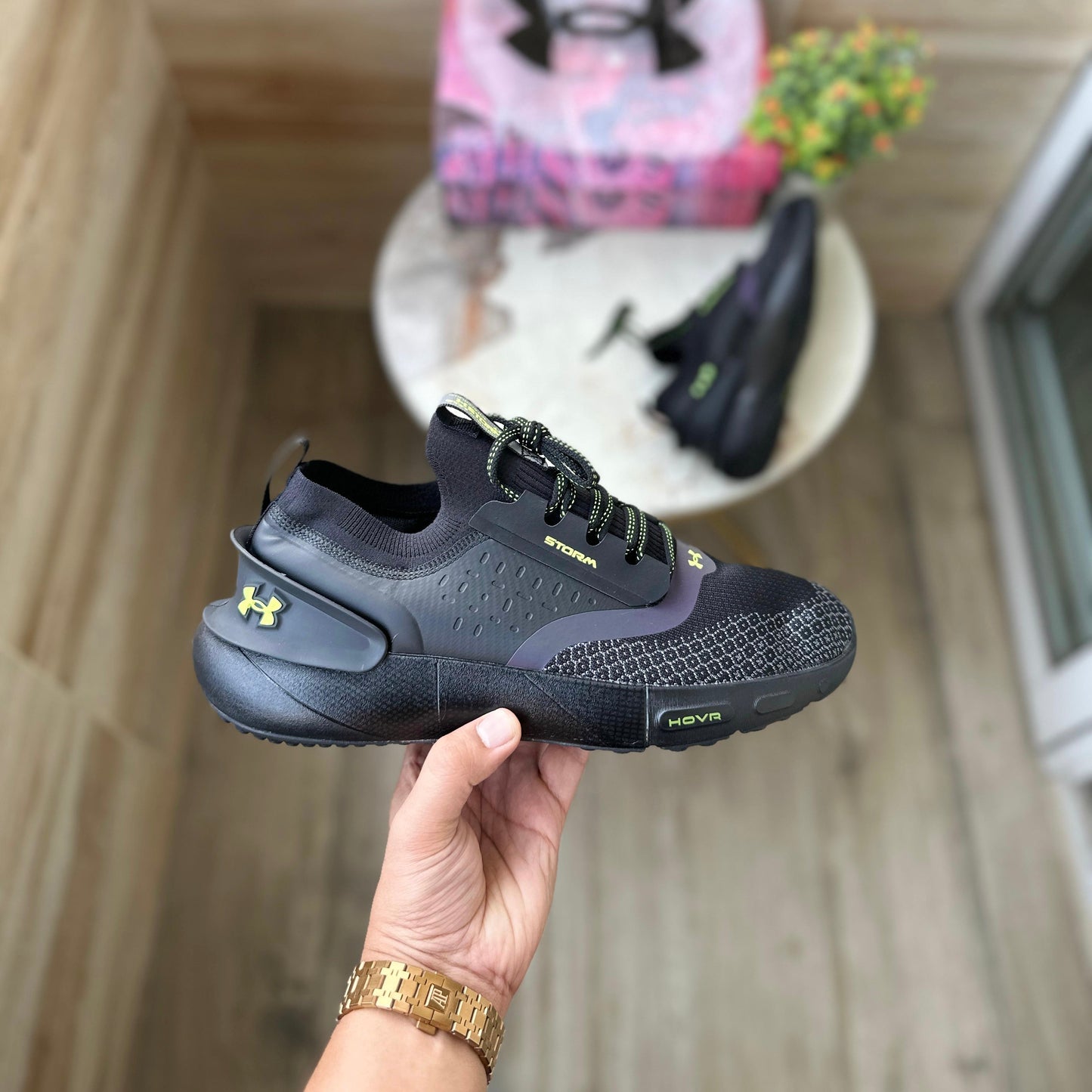 UNDER ARMOUR PHANTOM HOVR BLACK