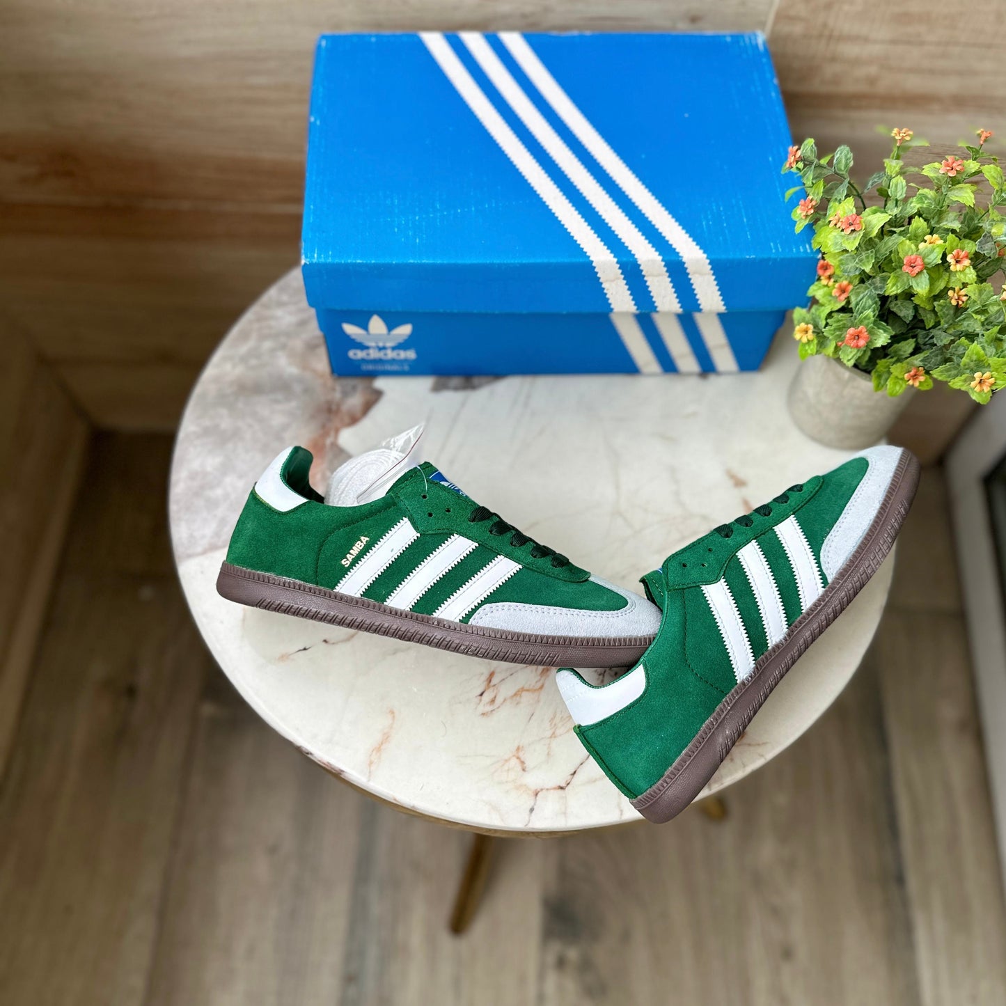 ADIDAS ORGINALS SAMBA GREEN OG
