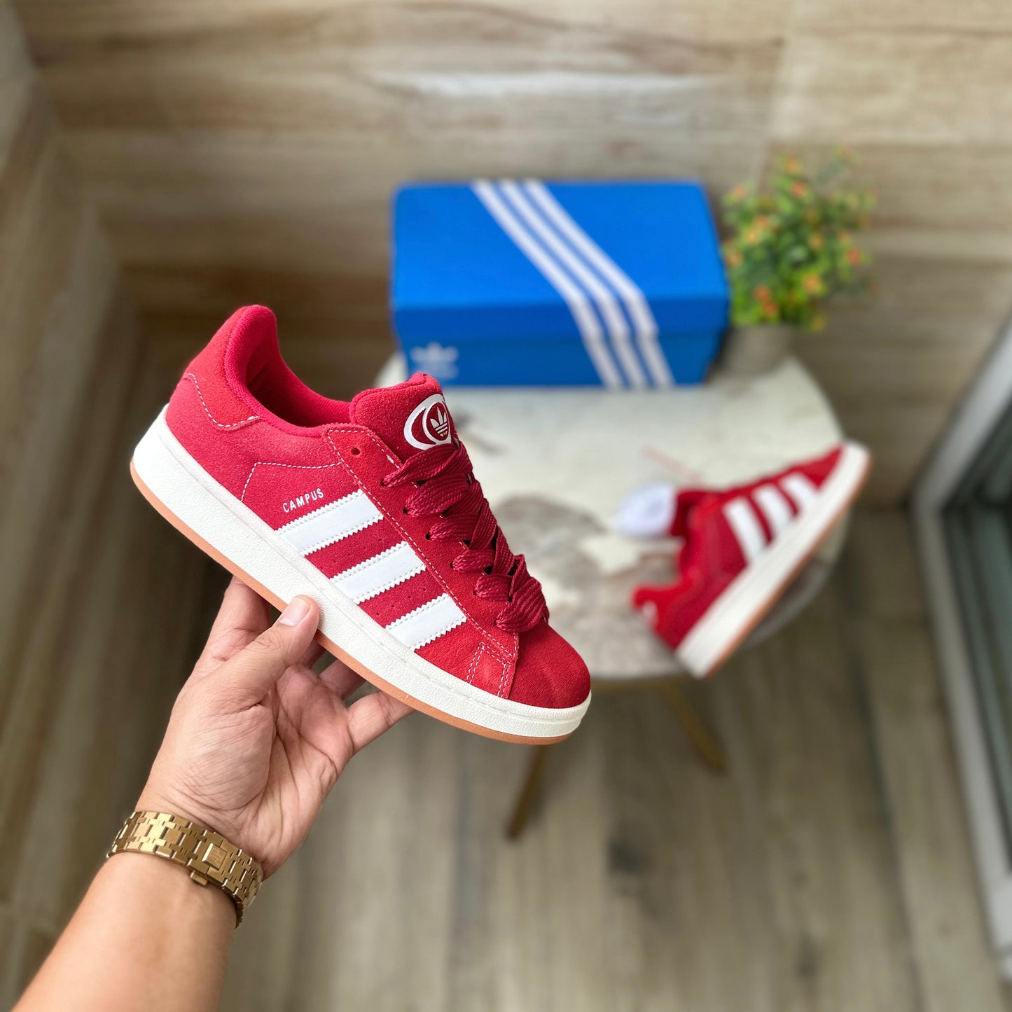 ADIDAS ORGINALS CAMPUS 00s 2024 BLOODY RED