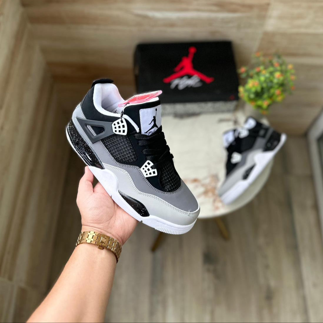 Jordans retro 4 fear pack