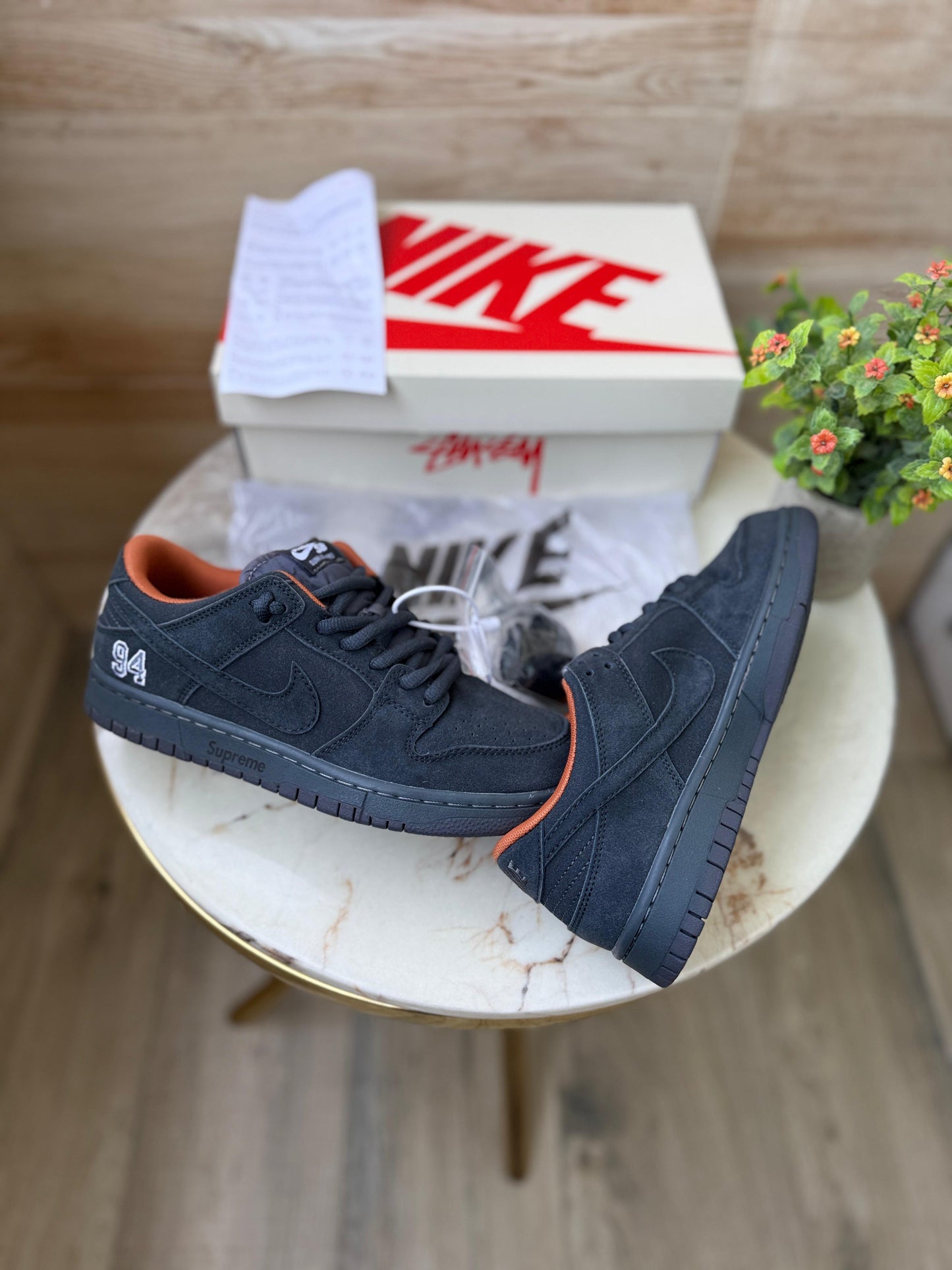 Nike sb dunk supreme 94 charcoal grey 2025