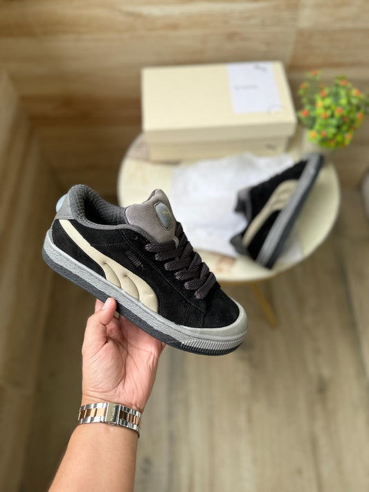 PUMA XL SUEDE CRUSH BLACK GREY