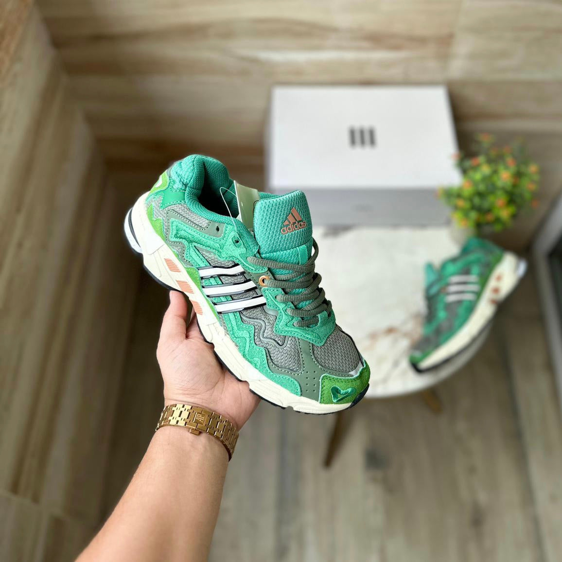 ADIDAS BAD BUNNY RESPONSE CL GREEN