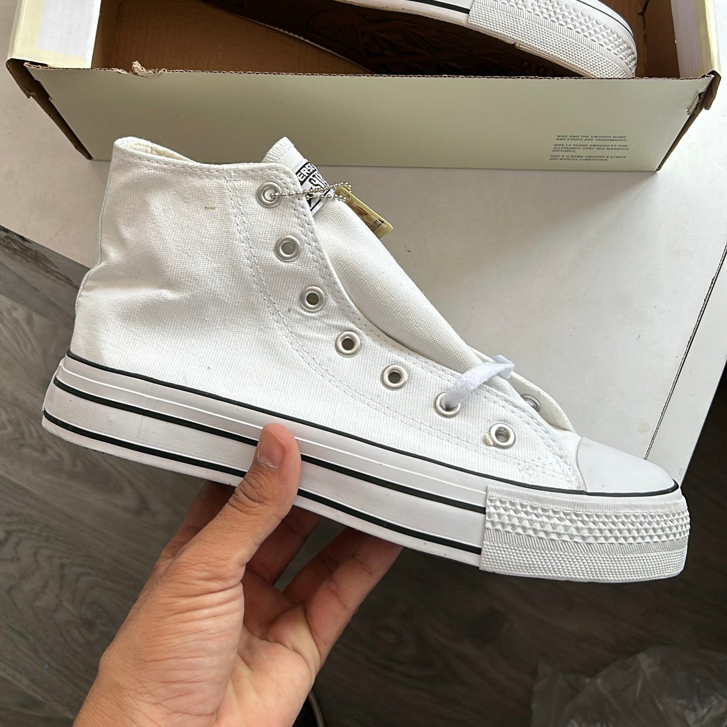 CONVERSE LONG BIG SOLE