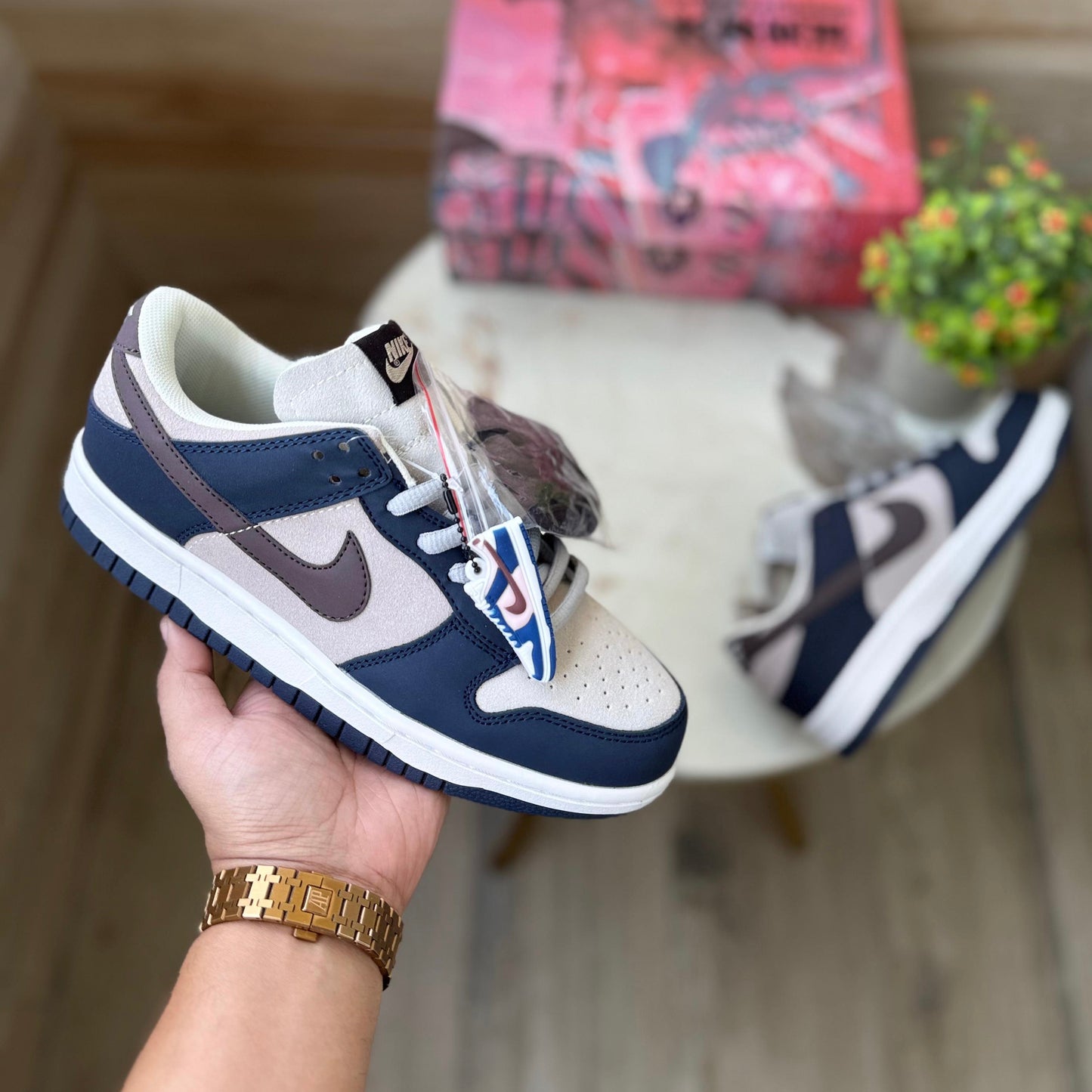 Nike sb dunk low x otomo kotsuhiro navy