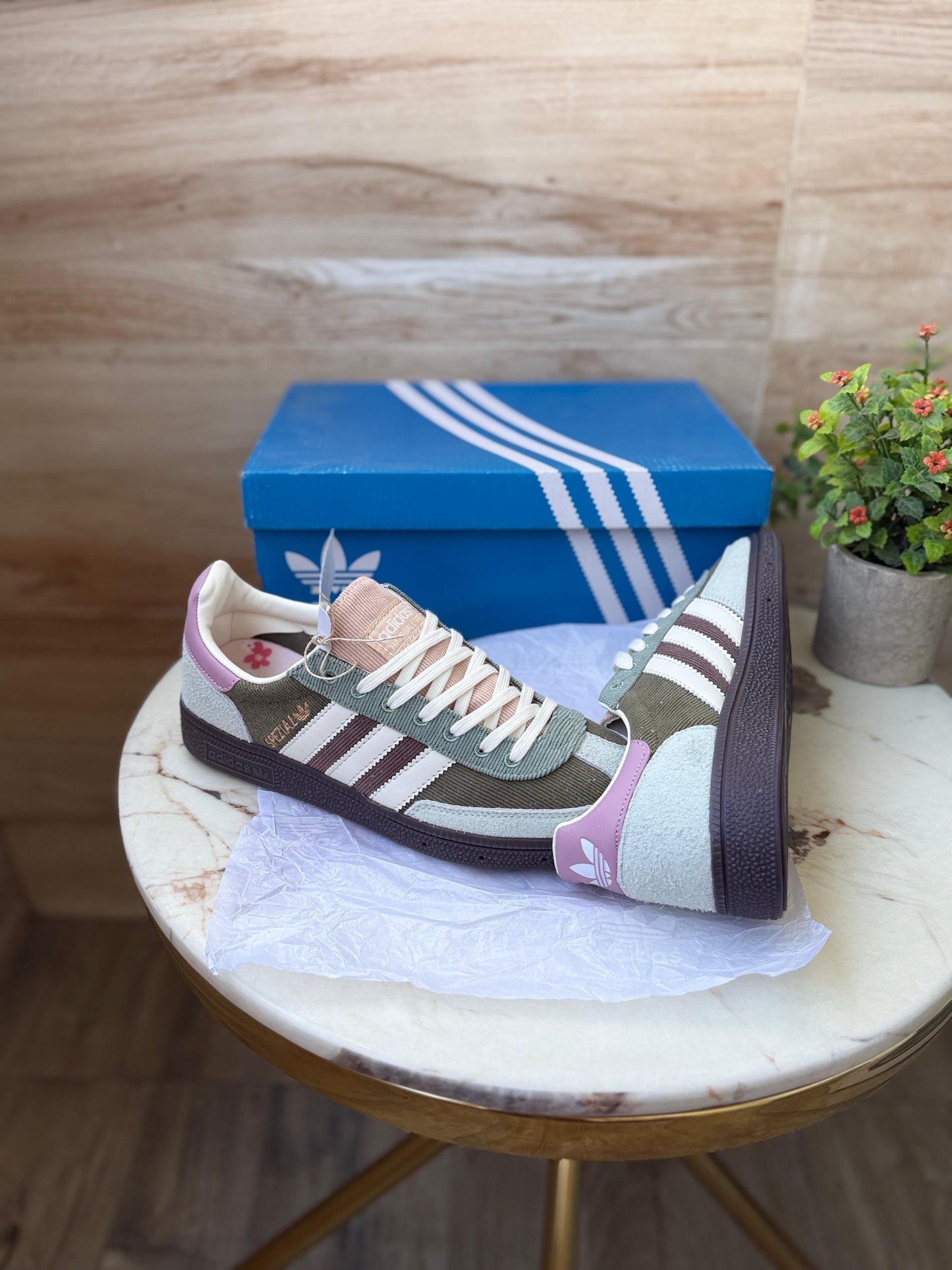 ADIDAS ORGINALS SPEZIAL GREEN SILVER