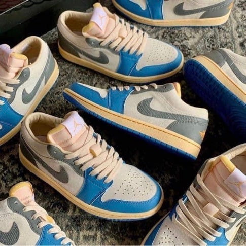 AIR JORDAN 1 LOW VINTAGE UNC GREY