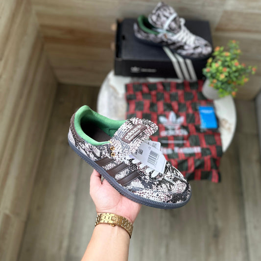 ADIDAS ORIGINALS SAMBA WALES AND BONER SNAKE SKIN