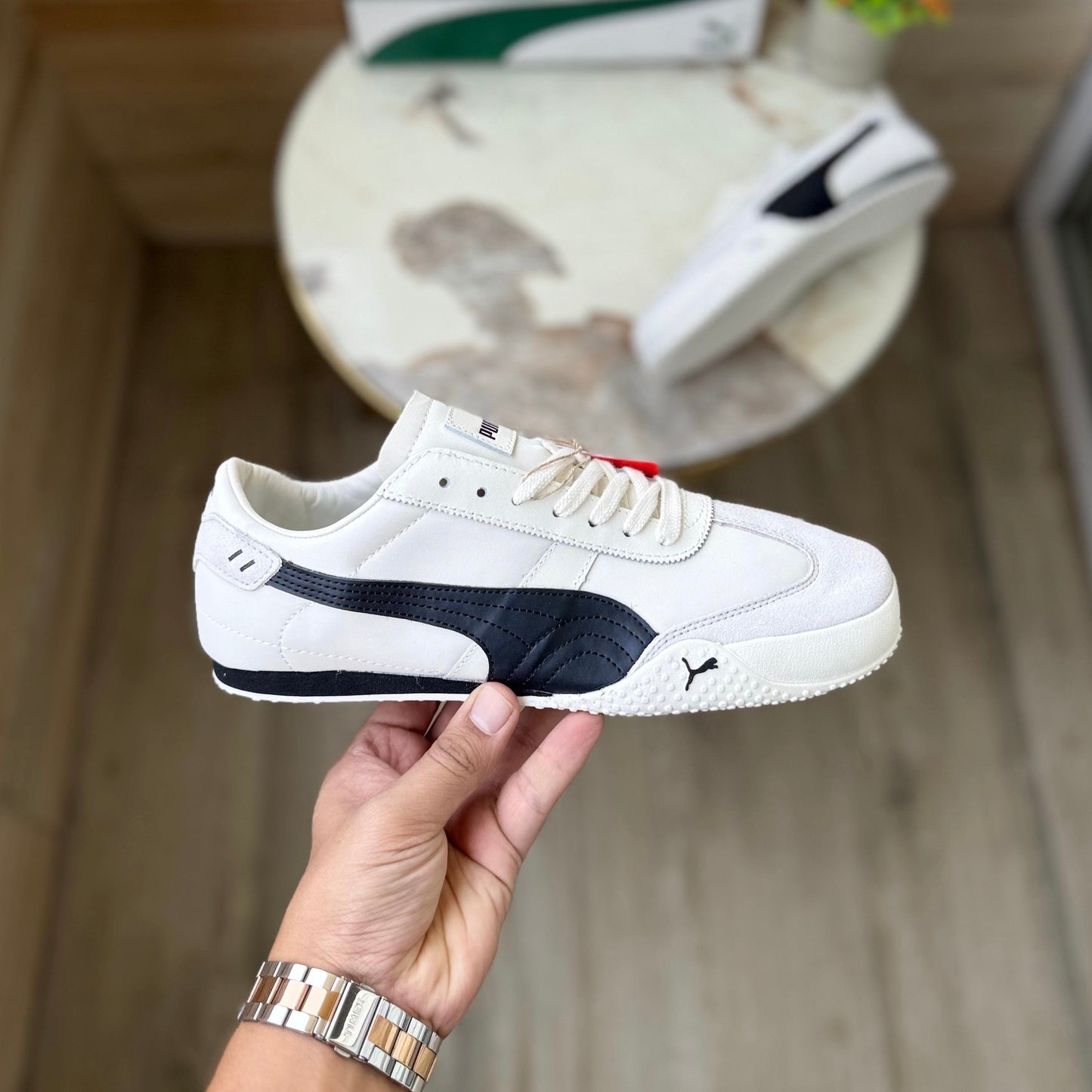 PUMA BELLA UT BLACK WHITE