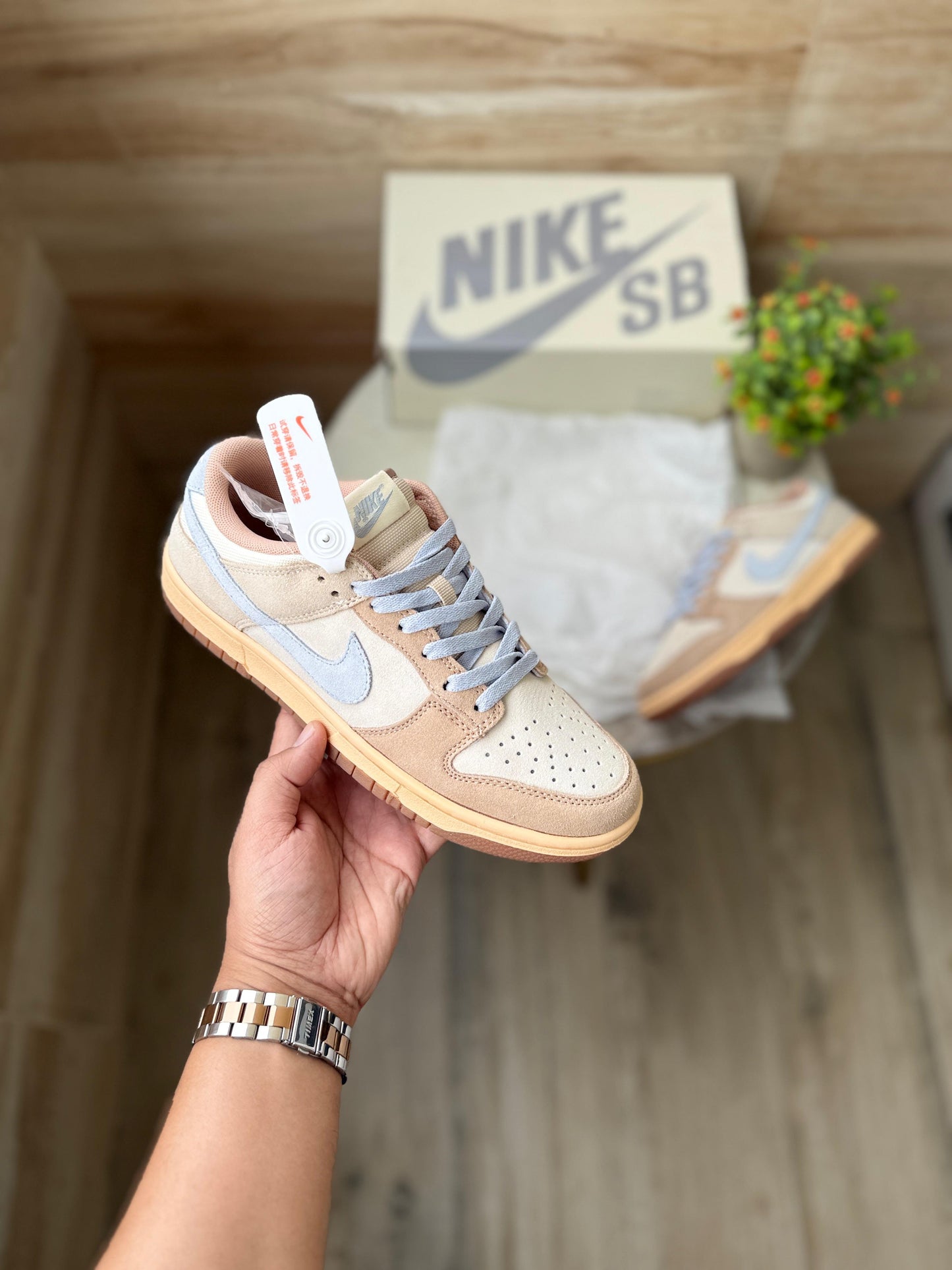 NIKE SB DUNK SAND DRIFT ARMOURY BLUE