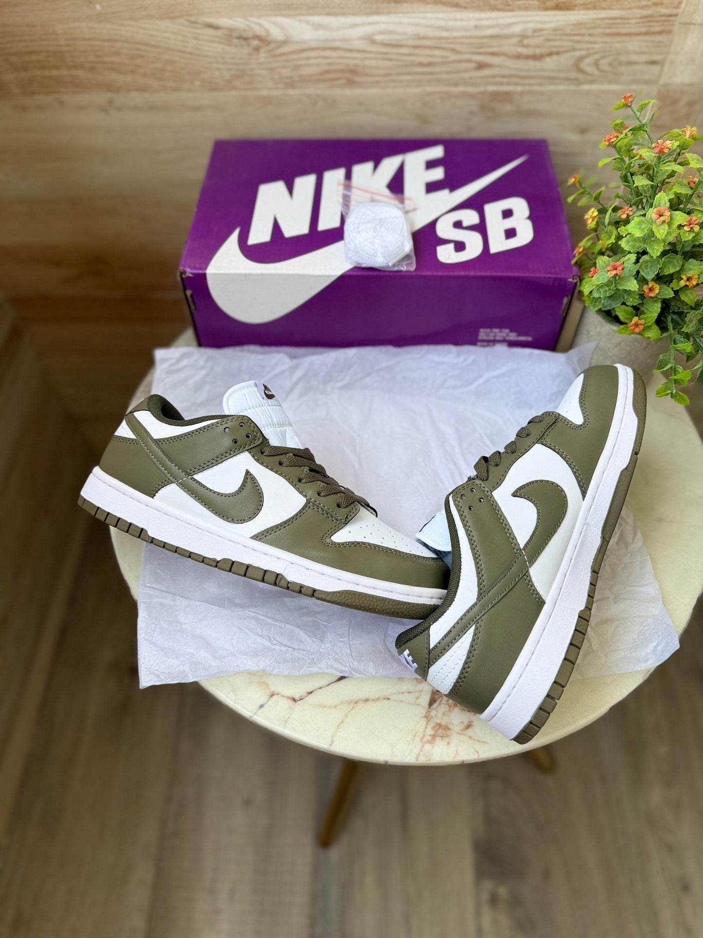 Nike sb dunk army green