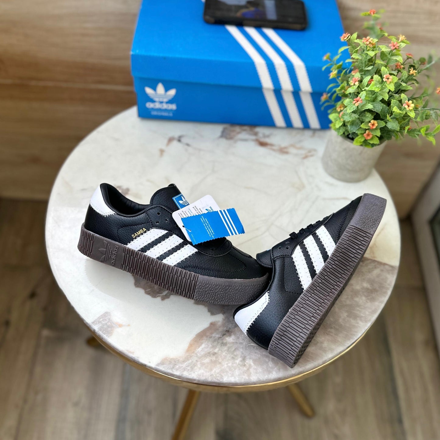 ADIDAS ORGINALS SAMBAROSE BLACK