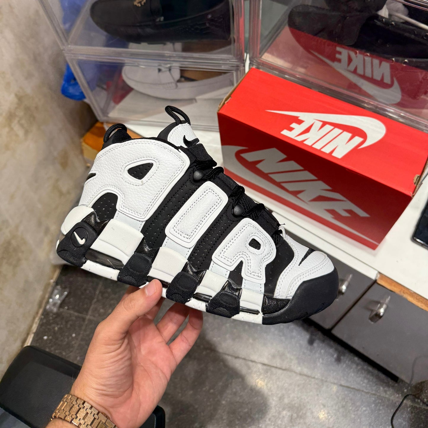 NIKE AIR MORE UPTEMPO 96 COBALT BLISS