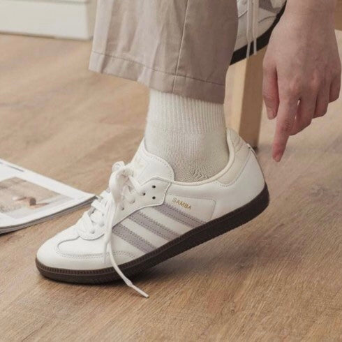 ADIDAS SAMBA CORE WHITE GREY