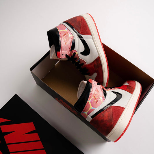 AIR JORDAN 1 ACROSS THE SPIDER VERSE HEAVY GLOW