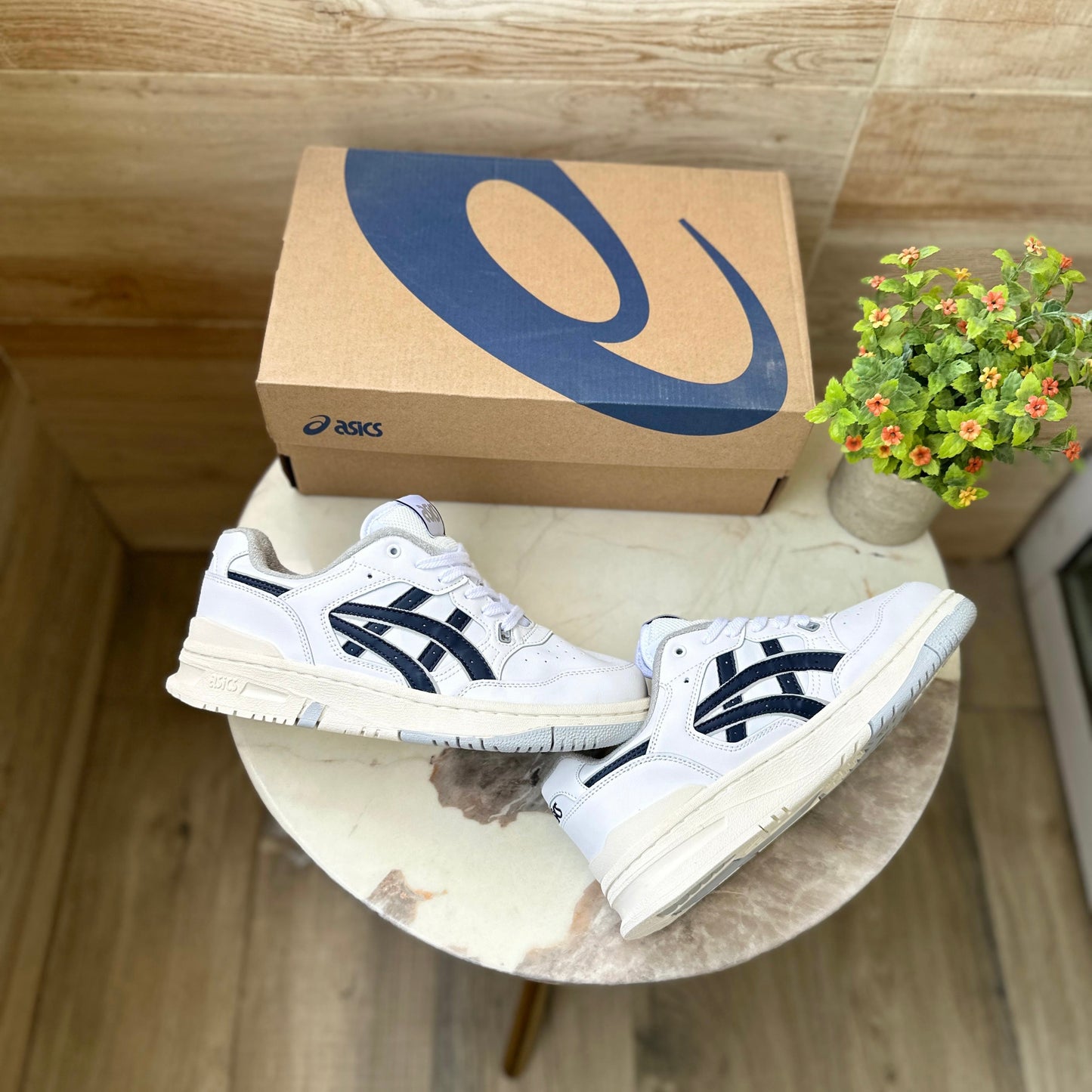 ASICS EX-89 WHITE NAVY