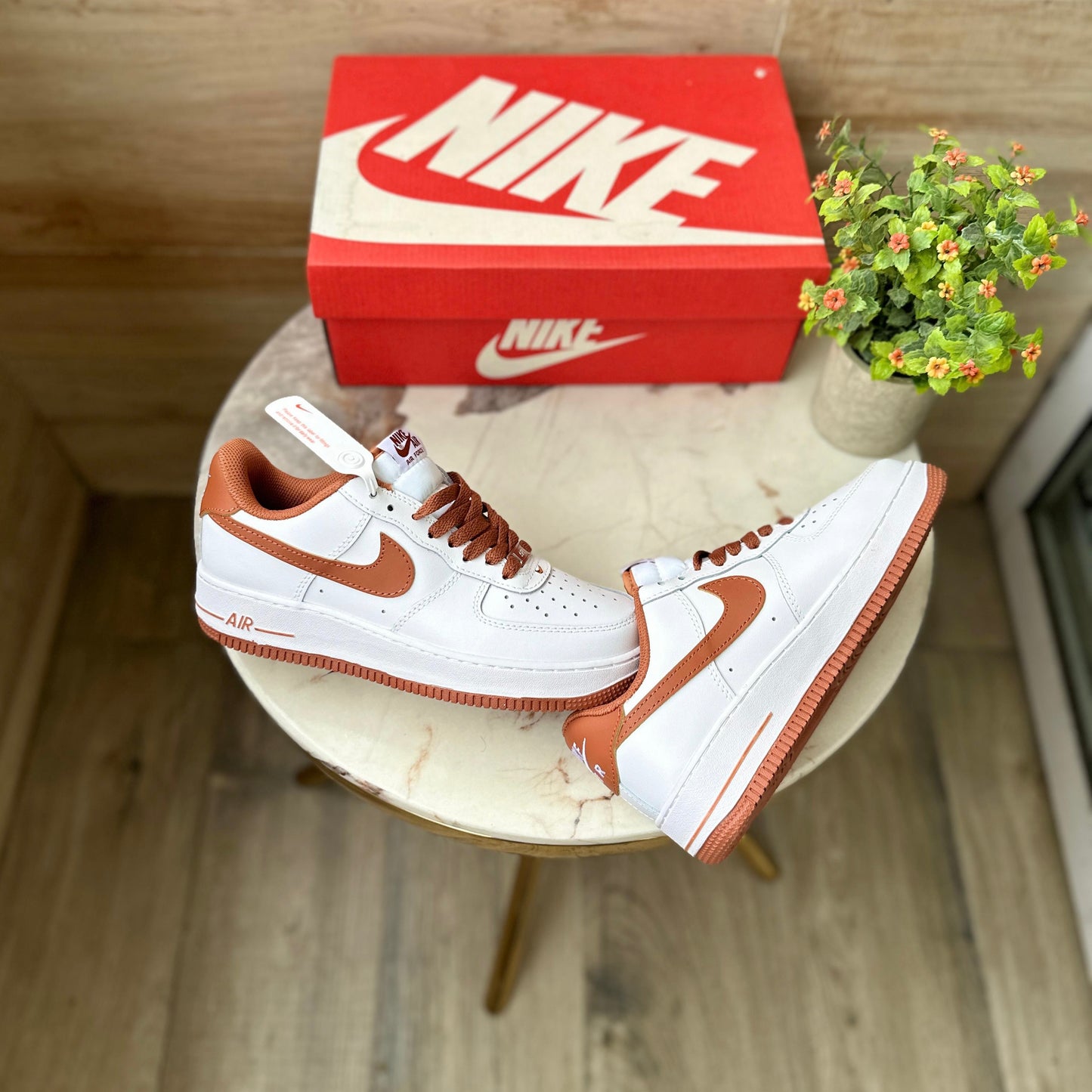 NIKE AIRFORCE ONE PECCAN