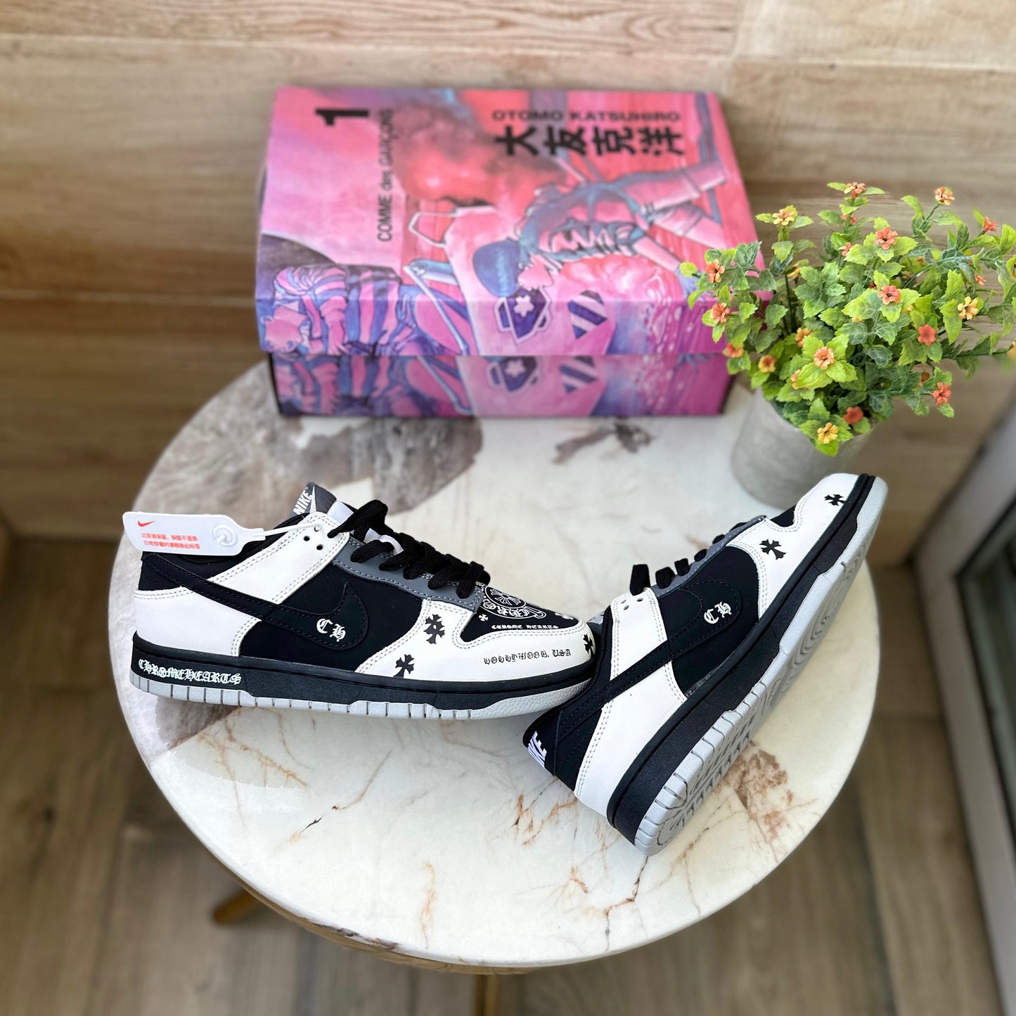 NIKE SB DUNK CHROME HEARTS