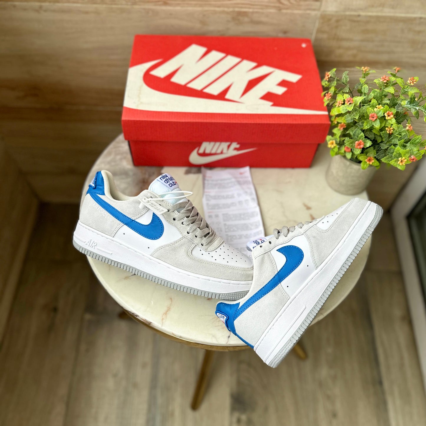 NIKE AIRFORCE ATHLETIC BLUE