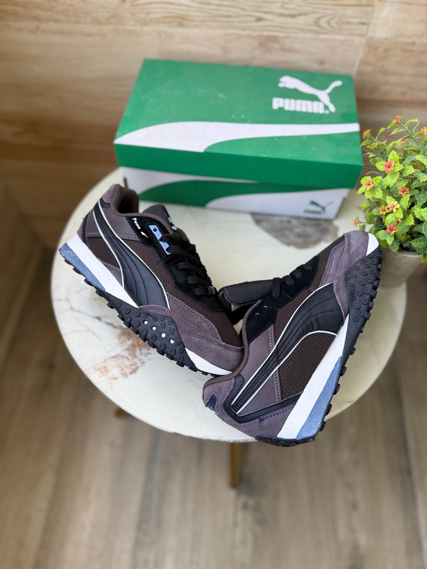 Puma black top charchoal