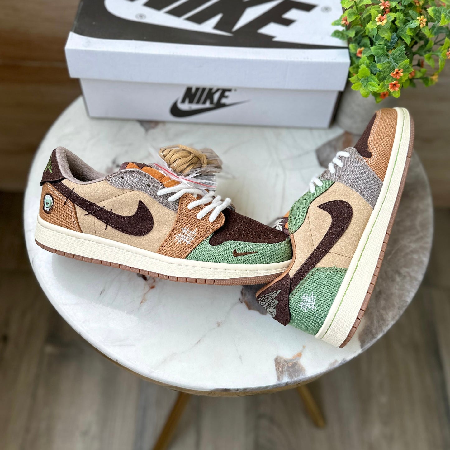 NIKE JORDANS RETRO ONE VOODOO ZION