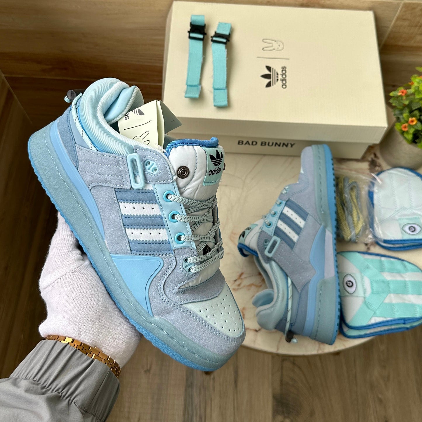 ADIDAS FORUM BAD BUNNY BLUE