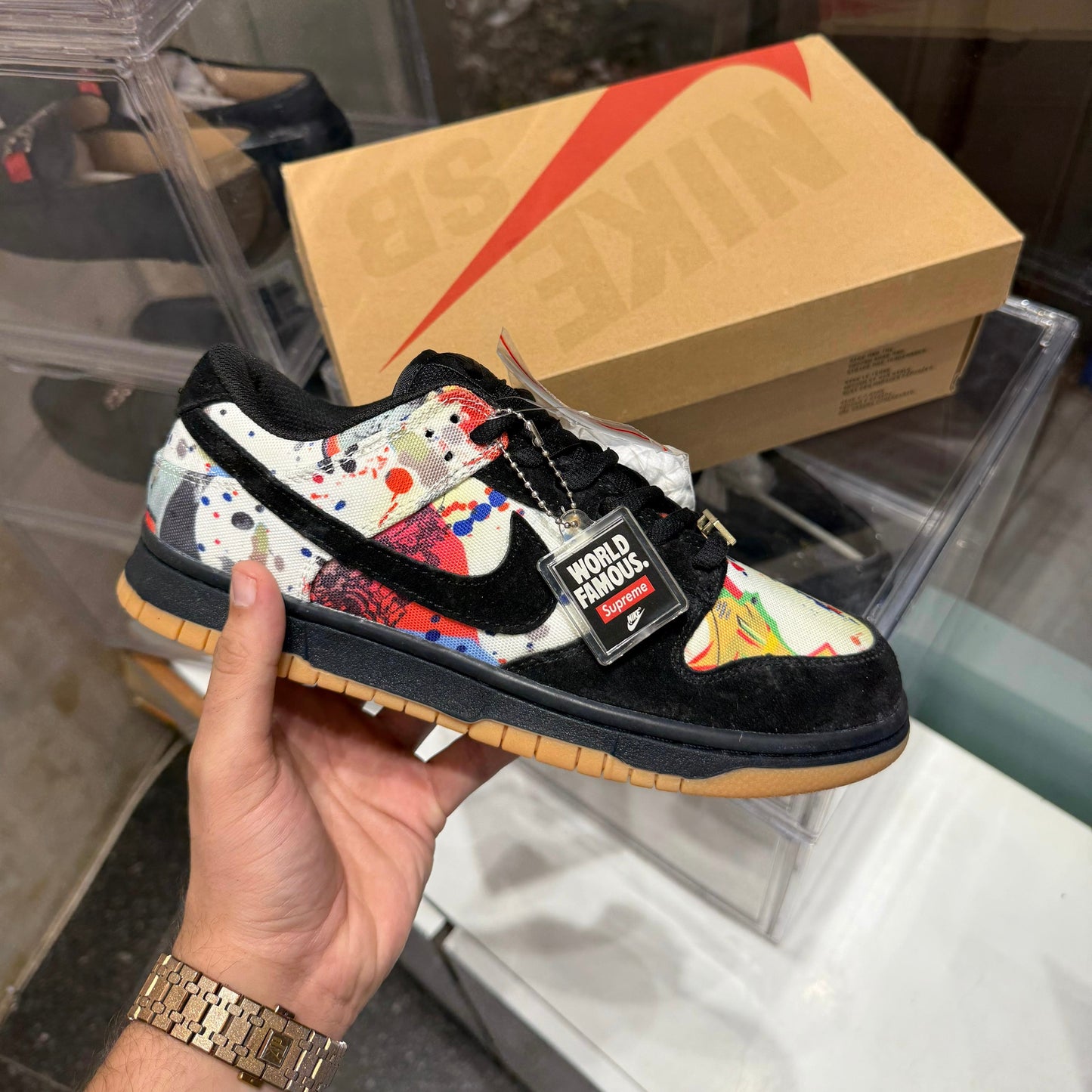 SUPREME X NIKE SB DUNK RAMMELLZEE