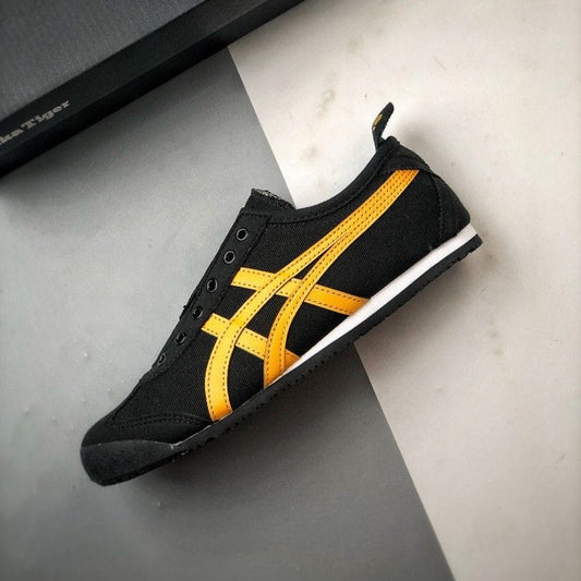 Onitsuka tiger mexico 66 slip on black yellow