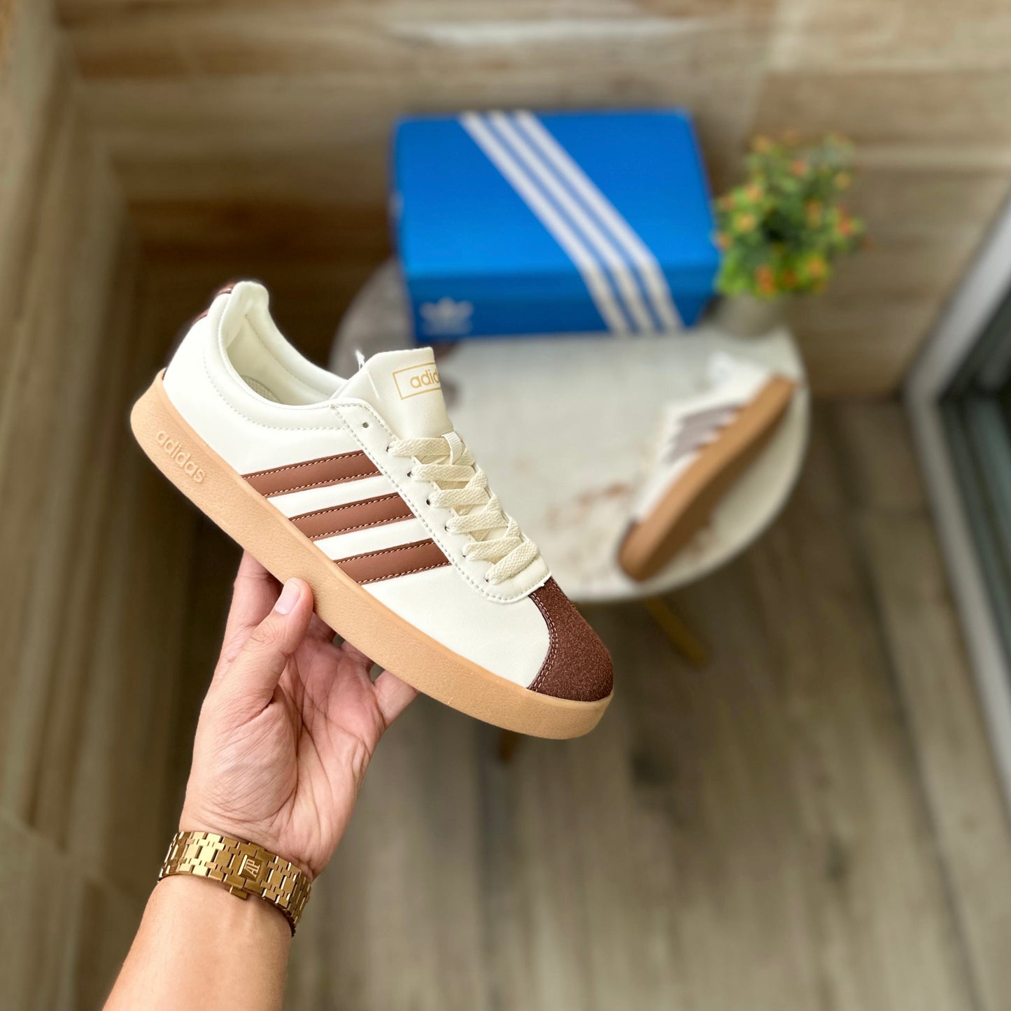 ADIDAS ORGINAL NEO VL COURT 2.0 MILK WHITE