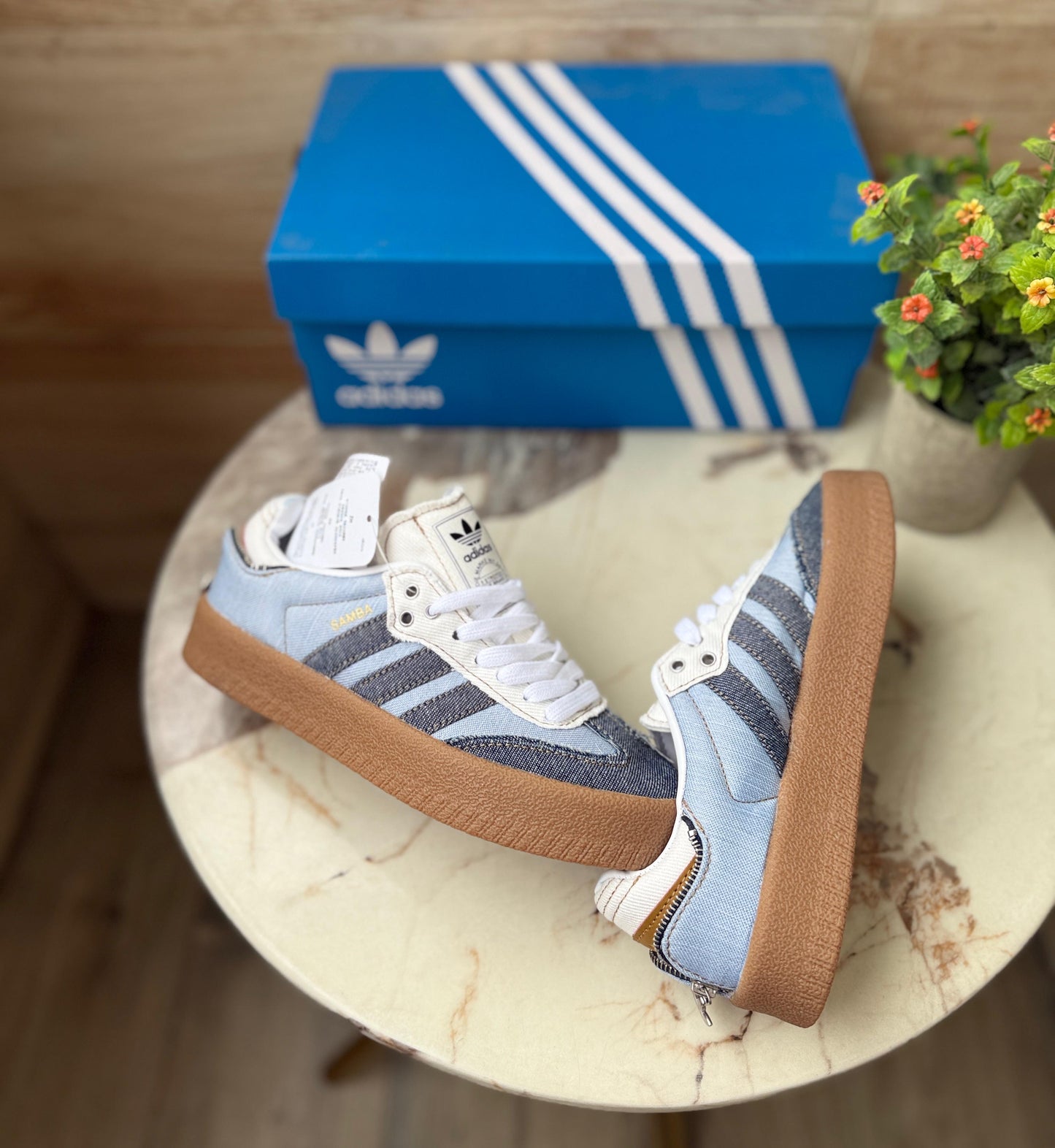 Adidas orginals samba atmos denim