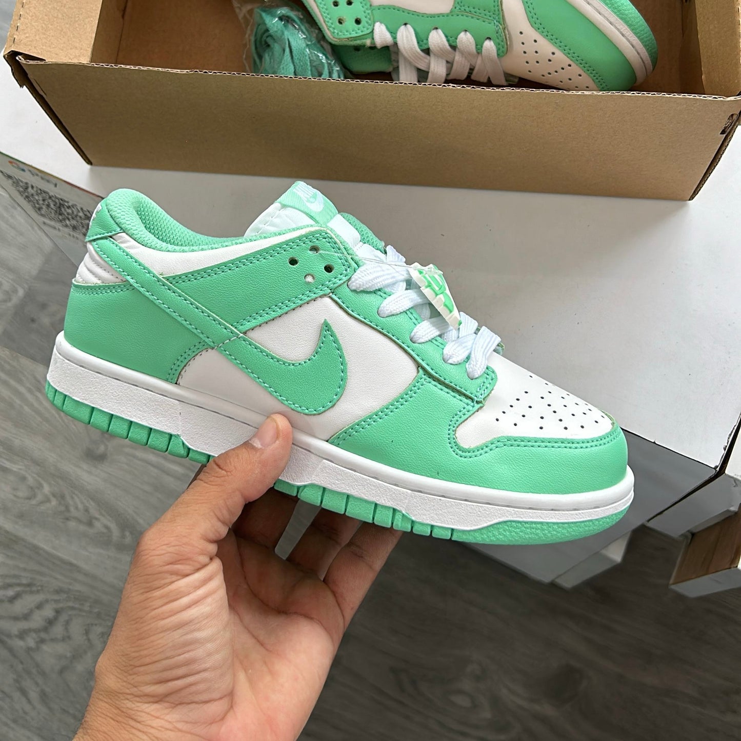 NIKE RUN SB DUNK GREEN GIRLS