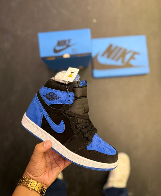 AIR JORDANS RETRO 1 HIGH ROYAL RE IMAGINED
